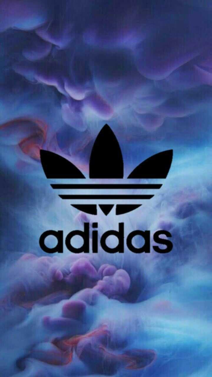 HD wallpaper: Adidas Logo Blue Background, adidas logo, brand, shoes,  cloths | Wallpaper Flare