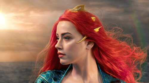 Amber Heard in aquaman Wallpaper