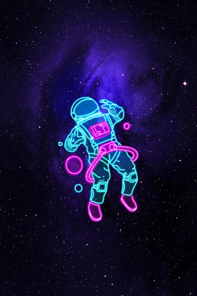 Space out astronaut galaxy moon planet trippy HD wallpaper  Peakpx