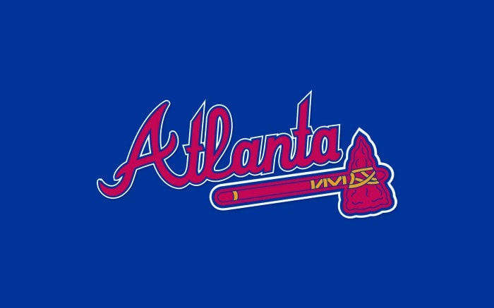 Download Show off your Atlanta Braves pride with this unique iPhone  wallpaper Wallpaper  Wallpaperscom