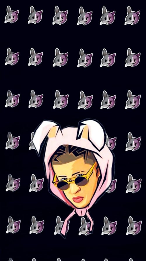 Bad Bunny iPhone Wallpaper