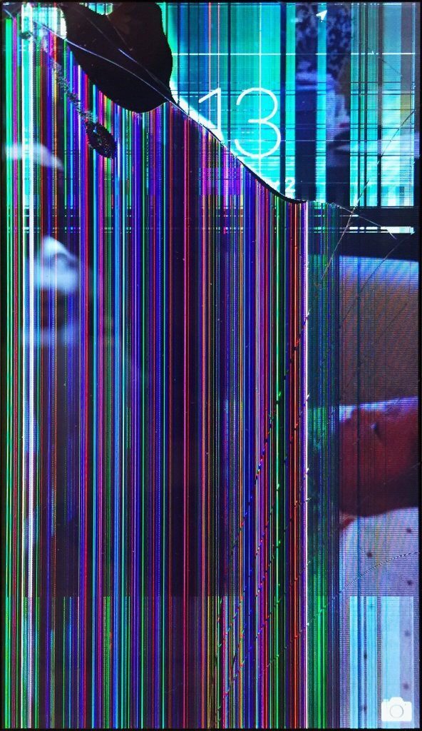 Broken Phone Screen Wallpaper - NawPic