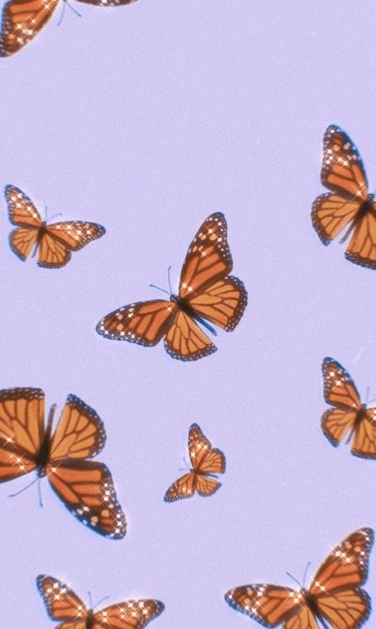 Butterfly Aesthetic Fond d'écran - NawPic