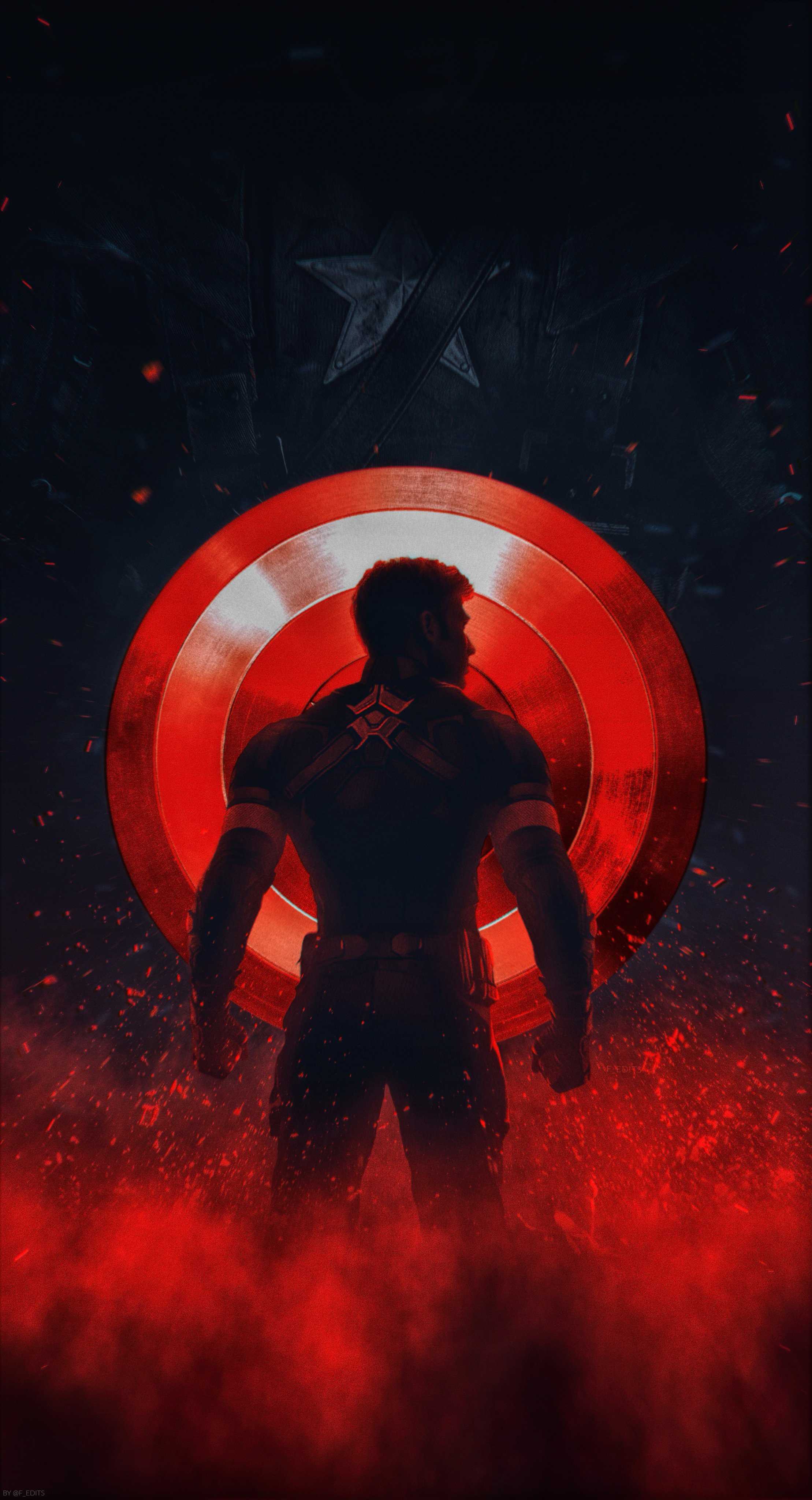 Captain America Iphone Wallpaper