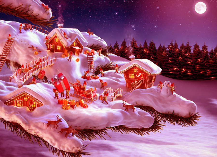 Christmas Background for Computer Wallpaper