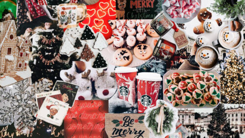Christmas Collage Wallpaper - NawPic