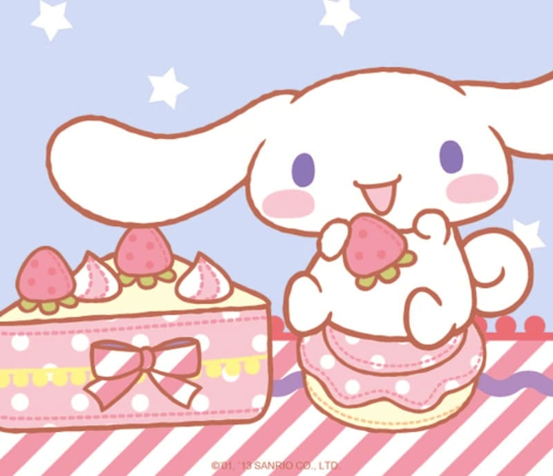 Pink and white bunny art My Melody Hello Kitty Sanrio Character my  melody food snout desktop Wallpaper png  PNGWing