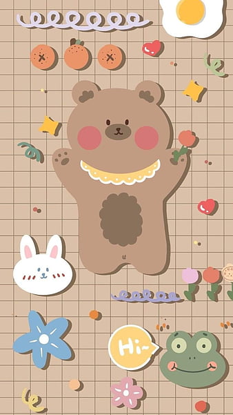 Cute Bear Wallpaper - NawPic