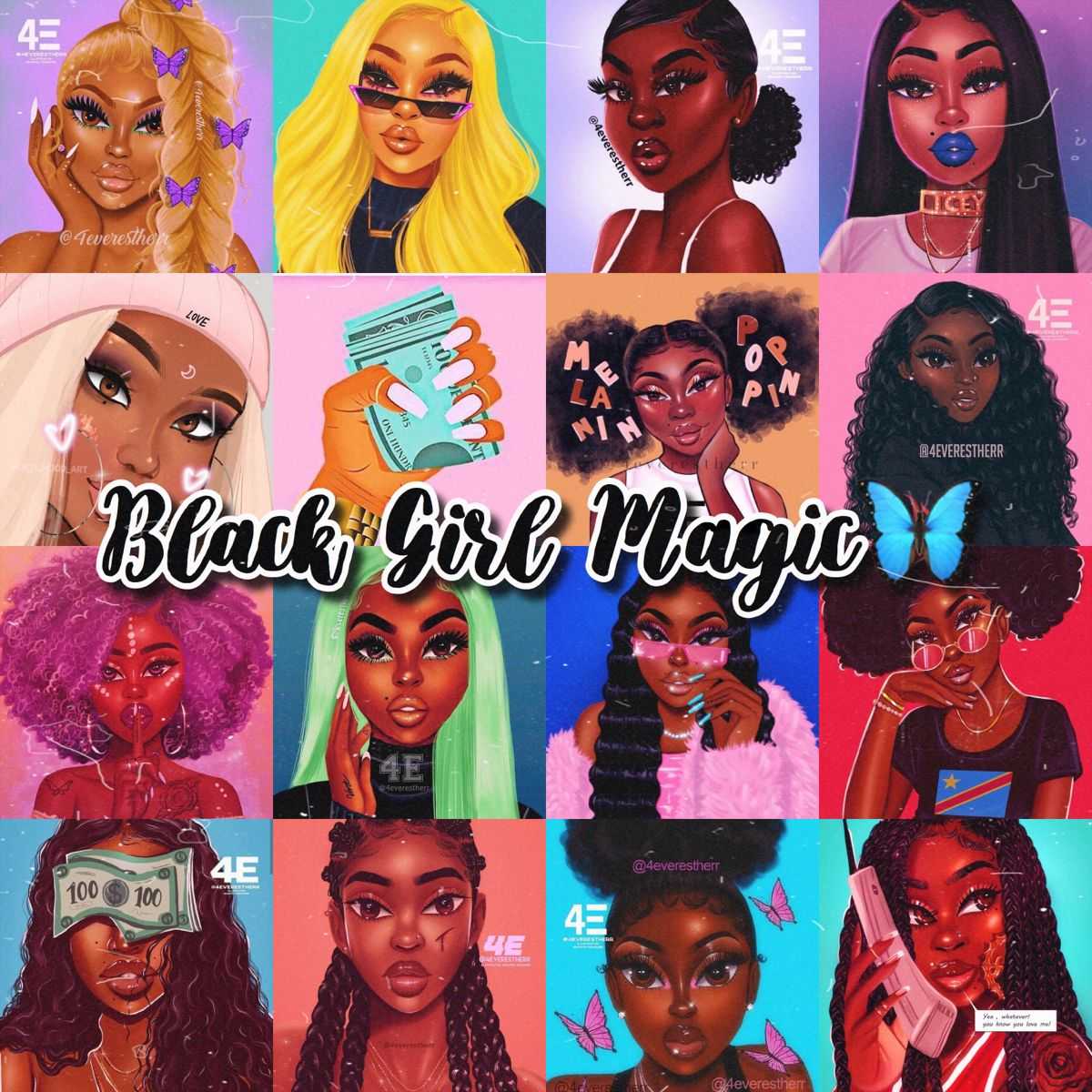 Cute Black Girl Wallpaper - NawPic