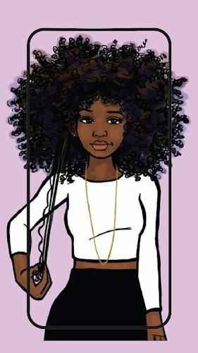 Cute Black Girl Wallpaper - NawPic