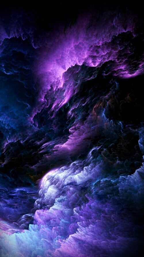Dark Purple Aesthetic Wallpaper