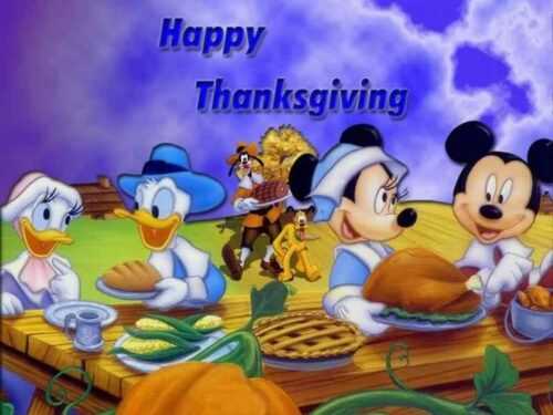 Disney Thanksgiving Wallpaper