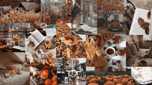 Fall Collage Wallpaper - NawPic