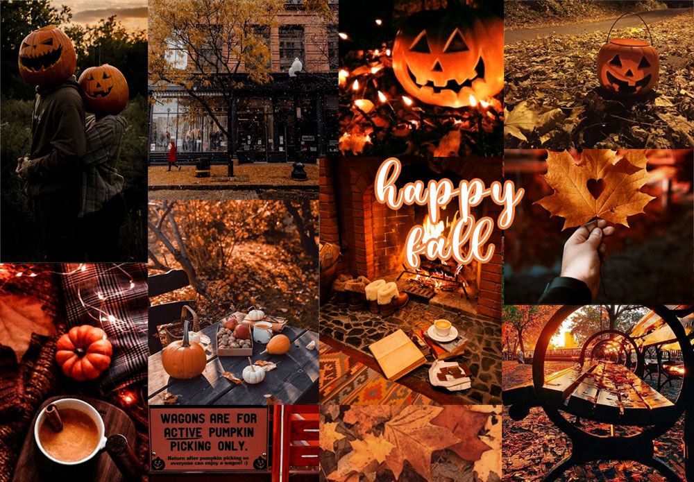 Fall Collage Wallpaper