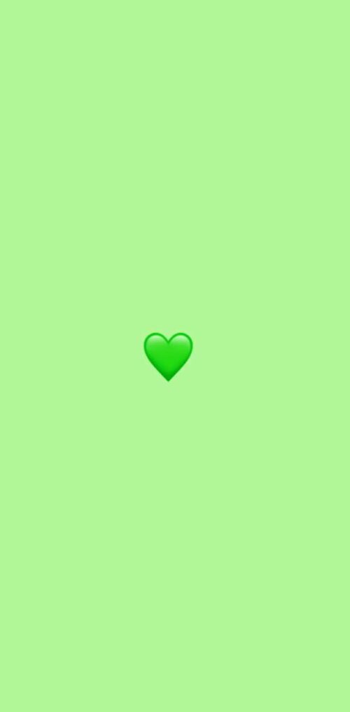 Green heart Wallpaper - NawPic