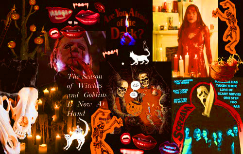 Halloween Collage Wallpaper - NawPic