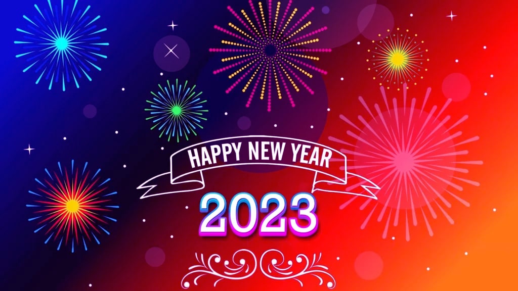 Happy New Year 2023 Desktop Wallpaper