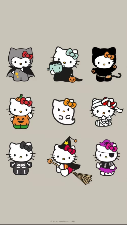 Hello Kitty Halloween Backgrounds 67 pictures