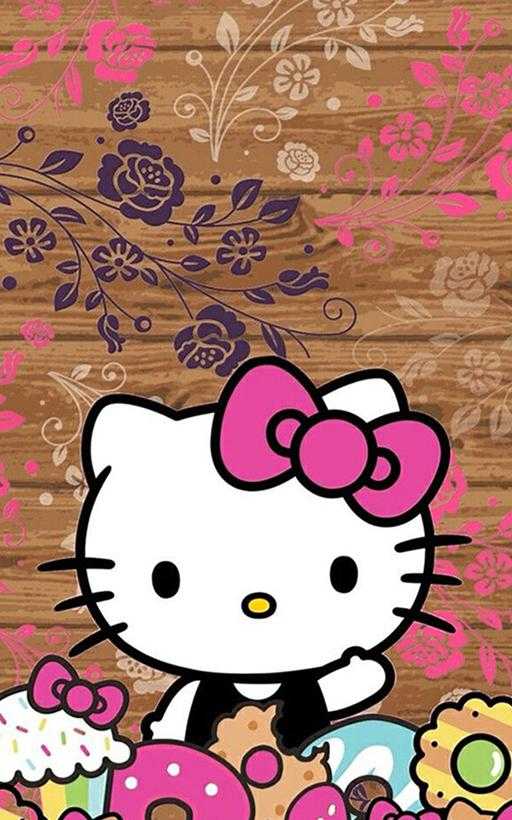 Black and Pink Hello Kitty Wallpapers  Top Free Black and Pink Hello Kitty  Backgrounds  WallpaperAccess
