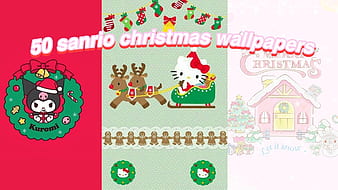 Kuromi Christmas Wallpaper