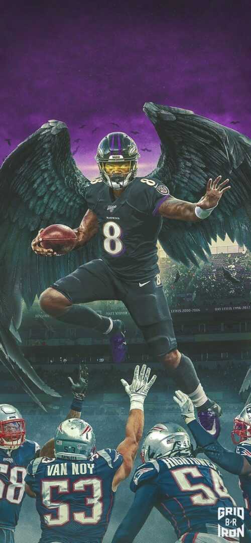 Lamar Jackson Wallpaper