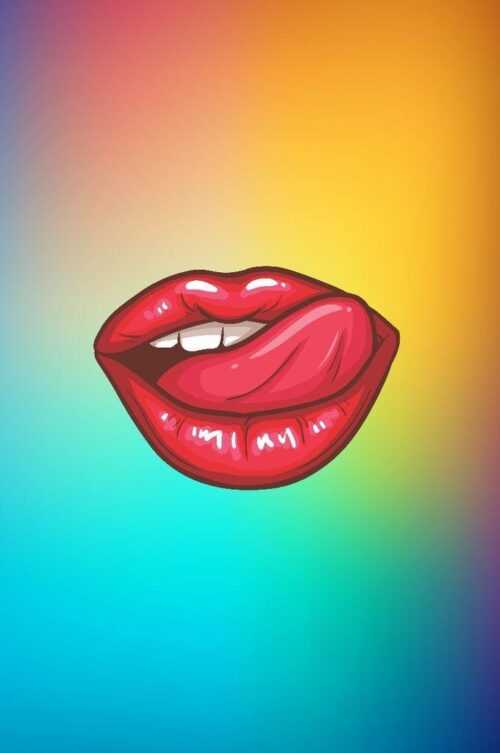 Lips Wallpaper
