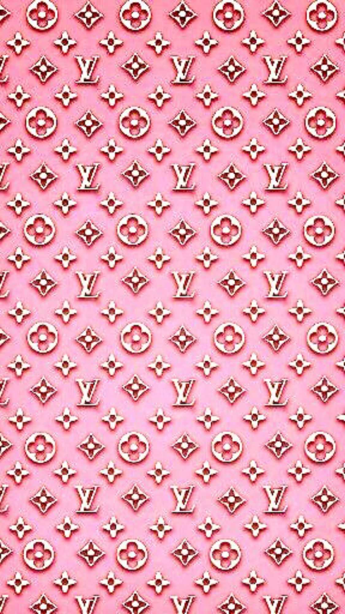 louis vuitton wallpaper pink