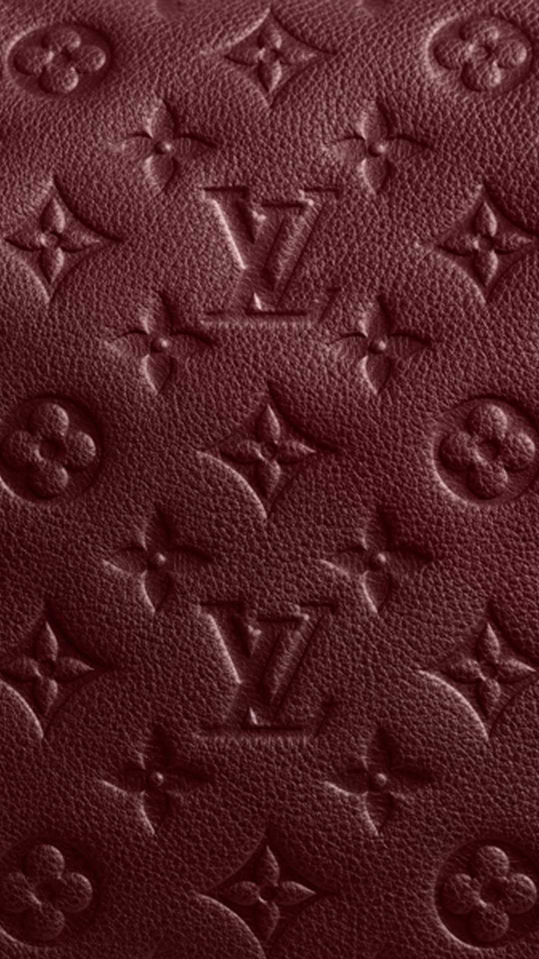 Download 4K Supreme Red Louis Vuitton Wallpaper