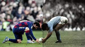 Messi And Maradona Wallpaper