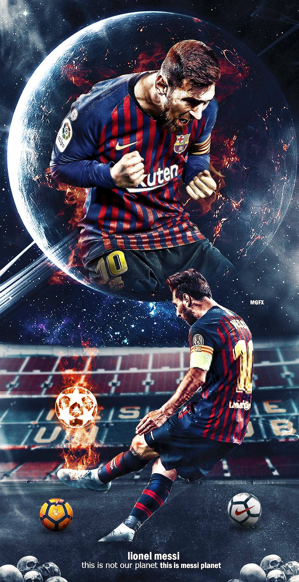 Messi Wallpaper wallpaper by AlberWall - Download on ZEDGE™ | 11b1