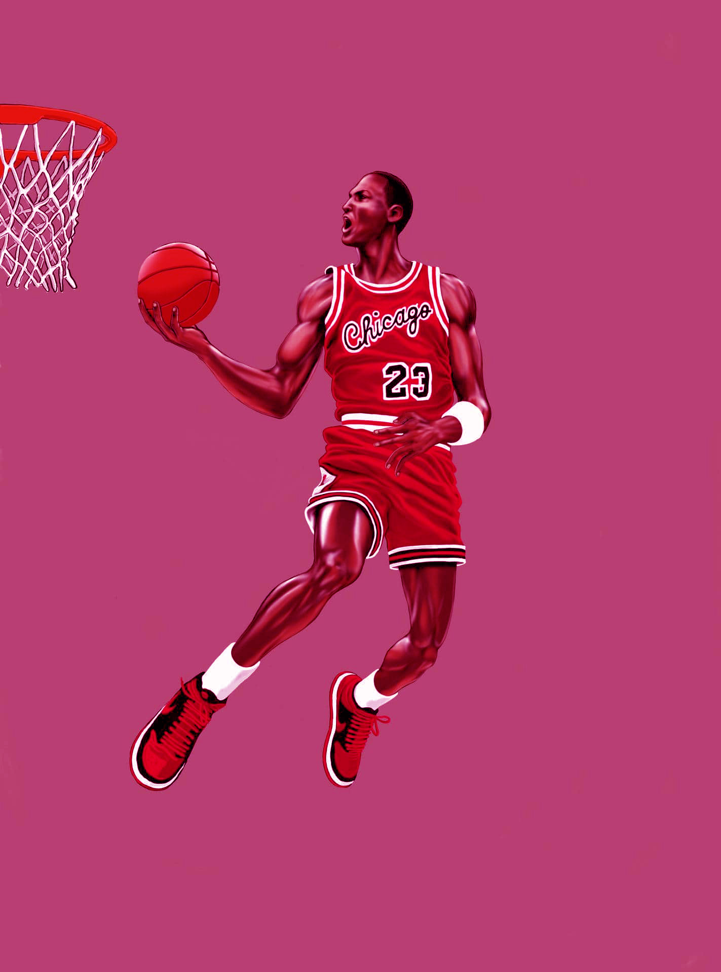Download Michael Jordan Dunk Master Wallpaper  Wallpaperscom