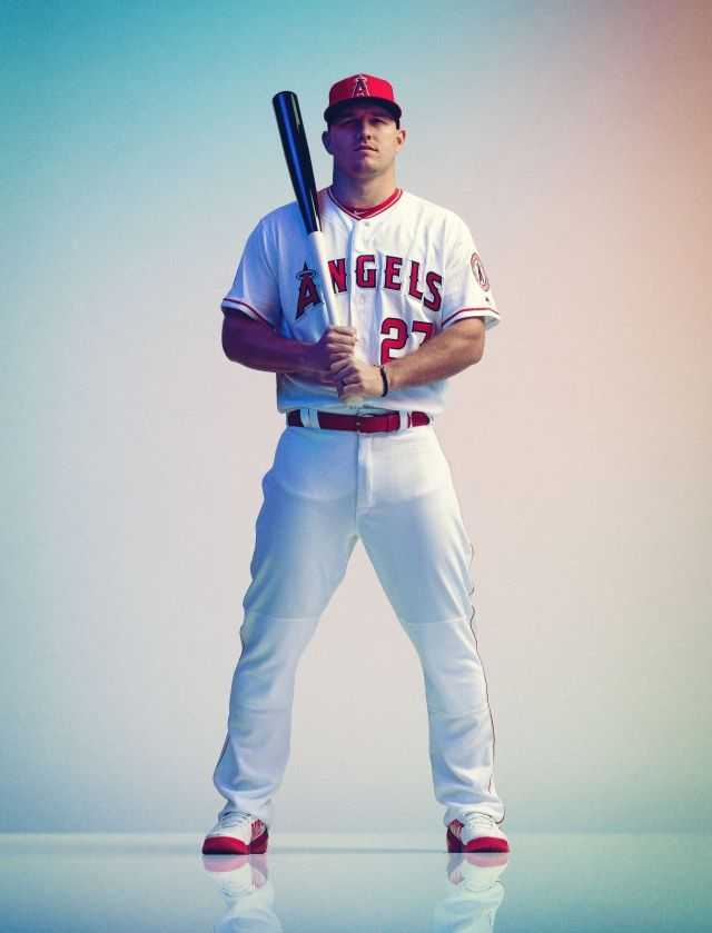 Alluring Baseball Player Mike Trout GIF  GIFDBcom