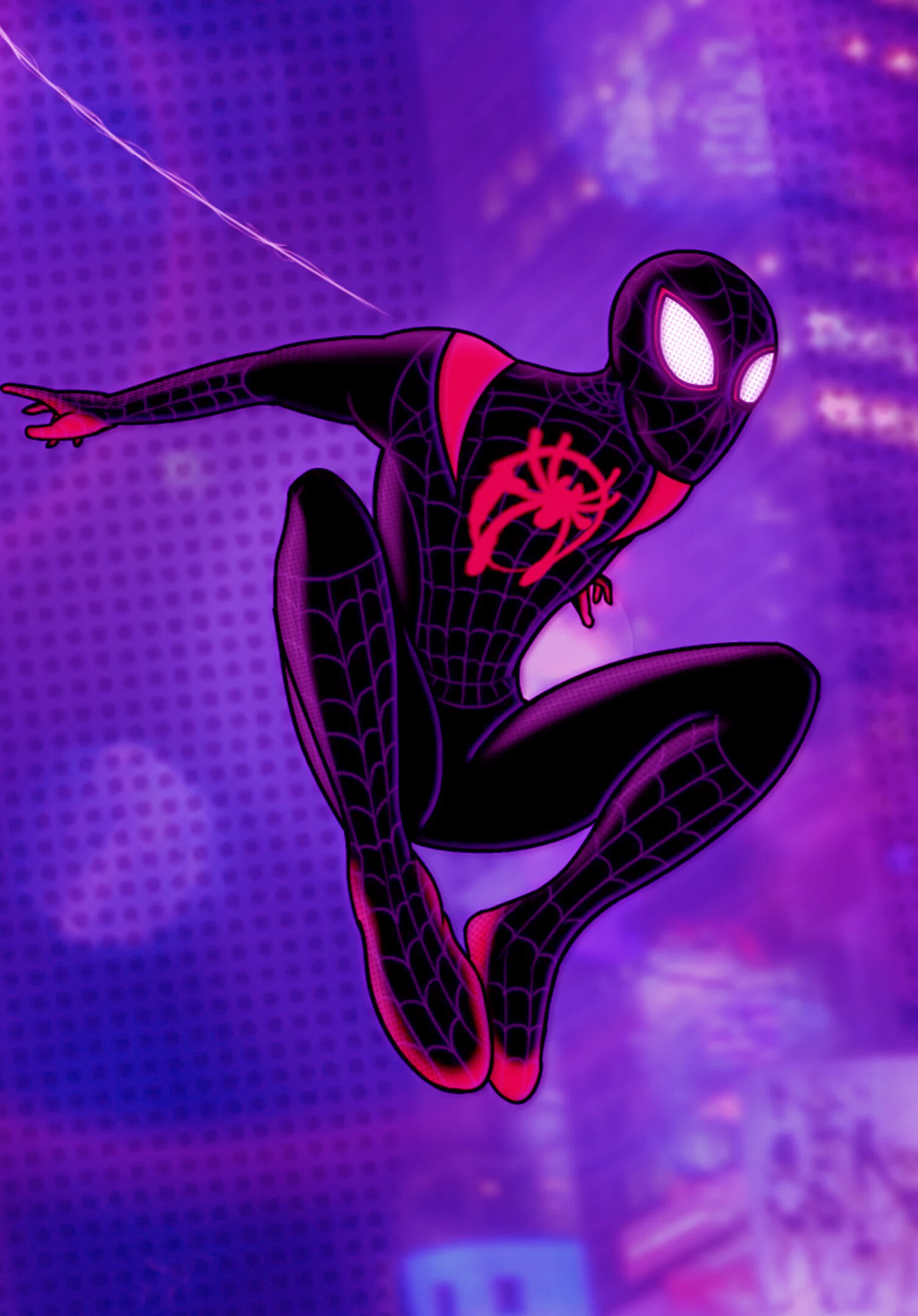 Wallpaper ID: 669394 / Miles Morales, Spider-Man: Into The Spider-Verse,  Marvel Comics, Movie, Spider-Man, 4K free download