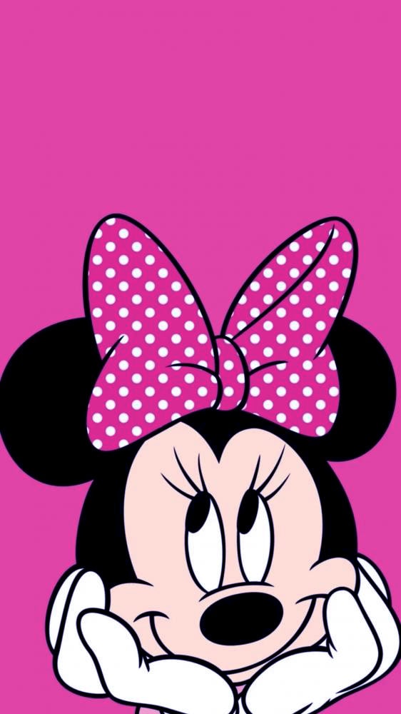 Minnie Mouse With Background Of Black And Red HD Minnie Mouse Wallpapers   HD Wallpapers  ID 55982