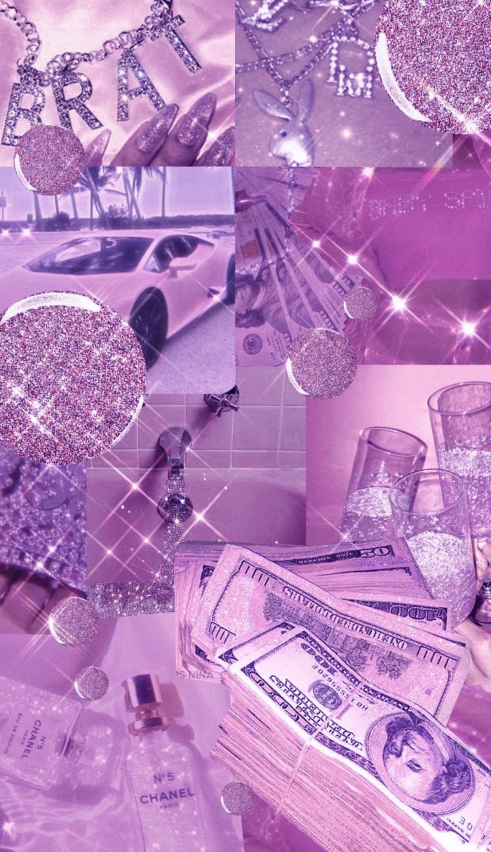 Cute purple cash widget ideas credits google and safari in 2023  Purple  aesthetic Money and happiness Money pictures