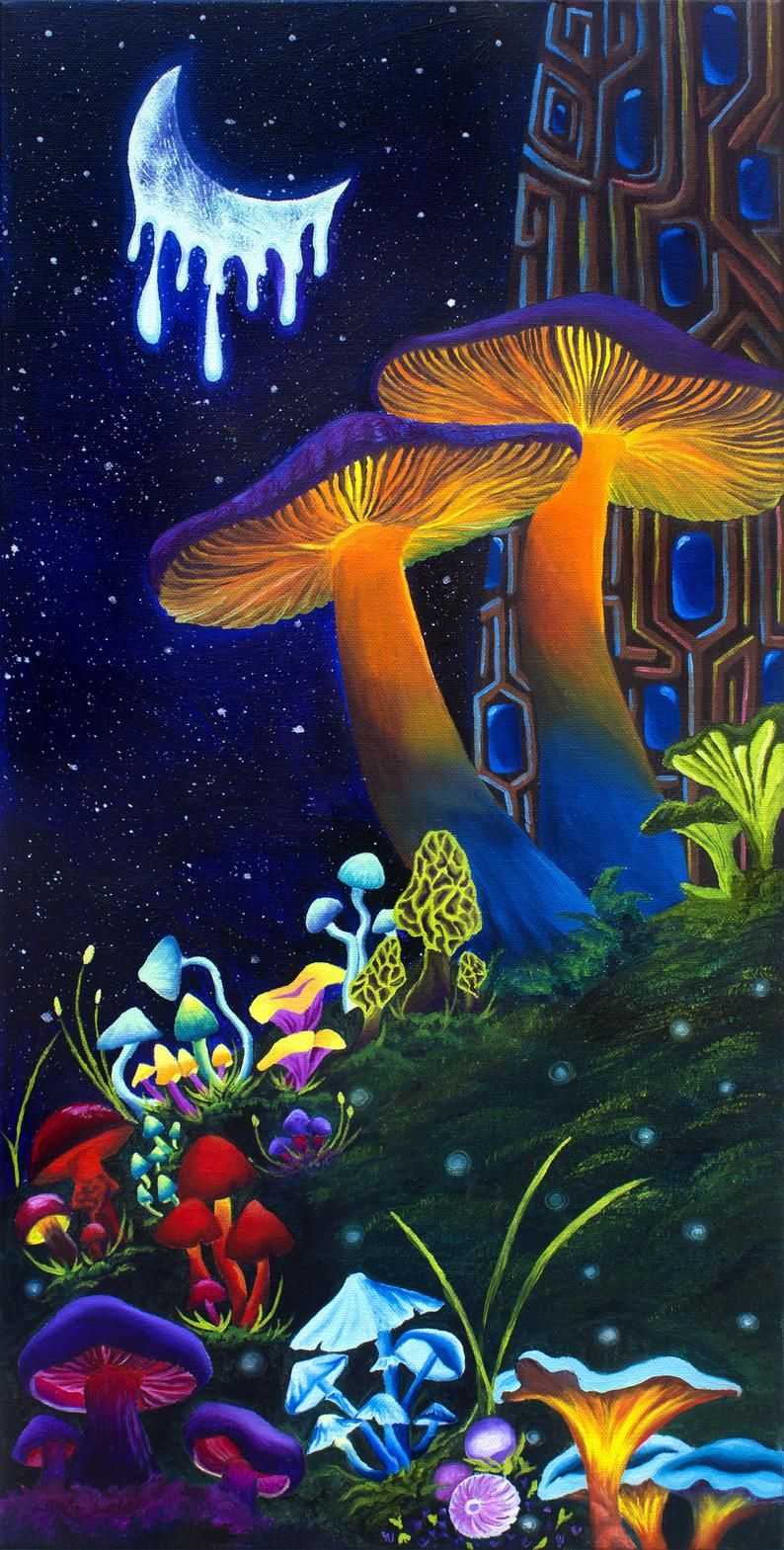 Mushroom Mobile Wallpaper