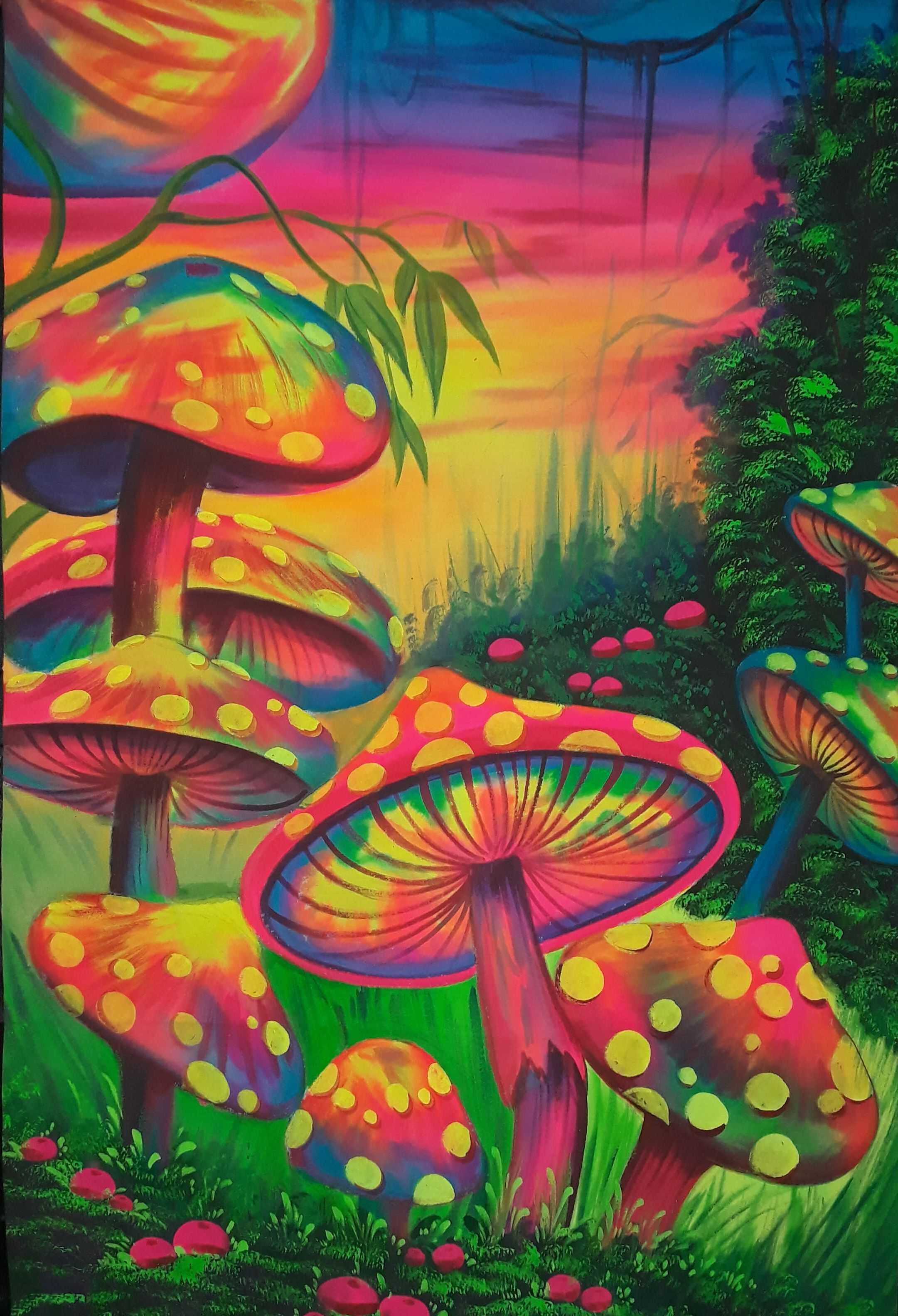 Mushroom Mobile Wallpaper