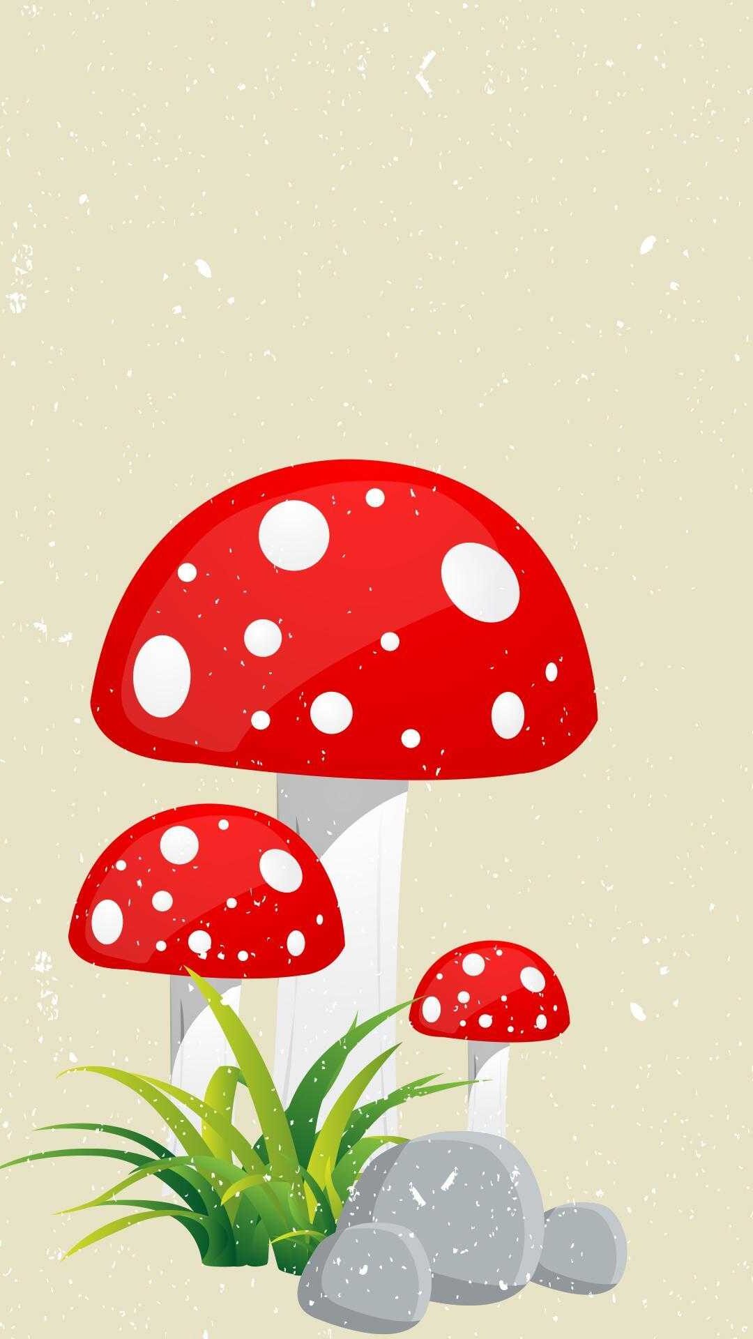 Solve mushroom neon ligth art jigsaw puzzle online with 130 pieces