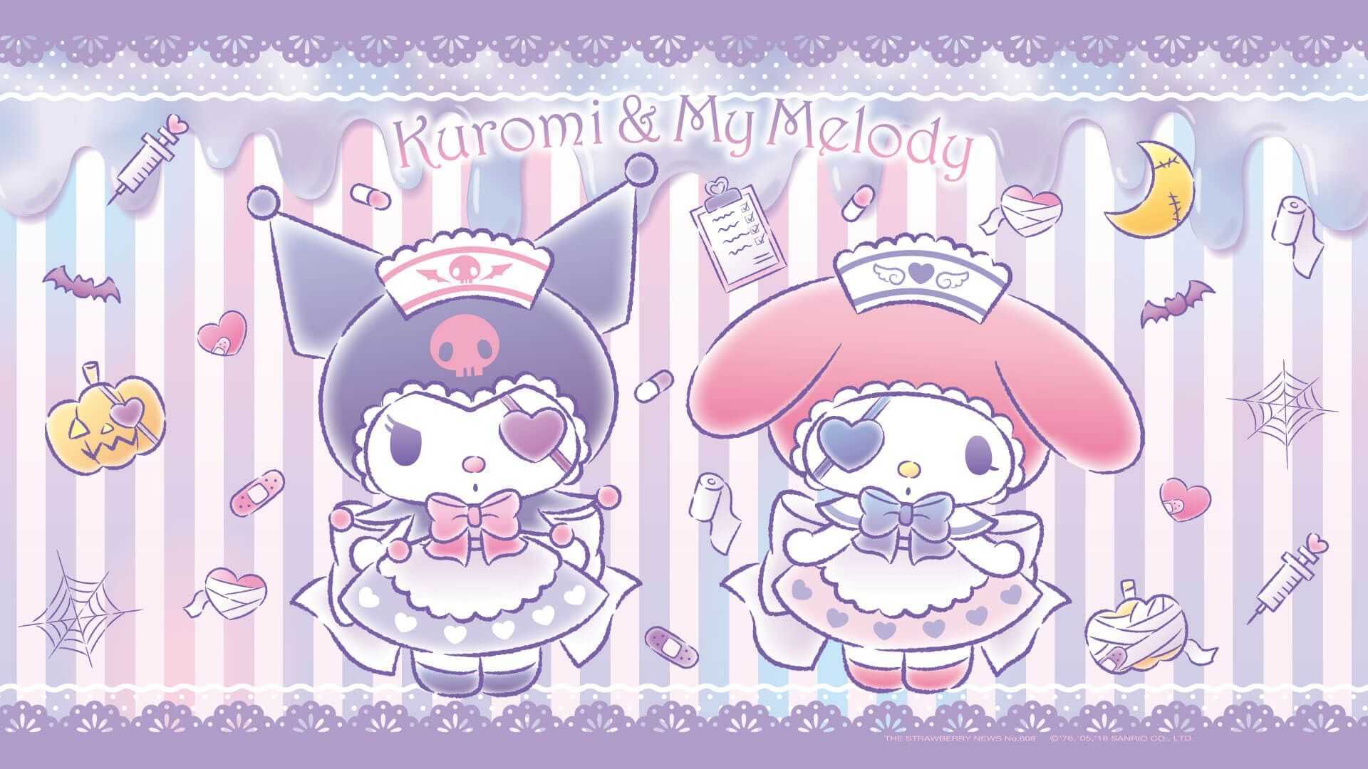 My Melody and Kuromi Wallpaper