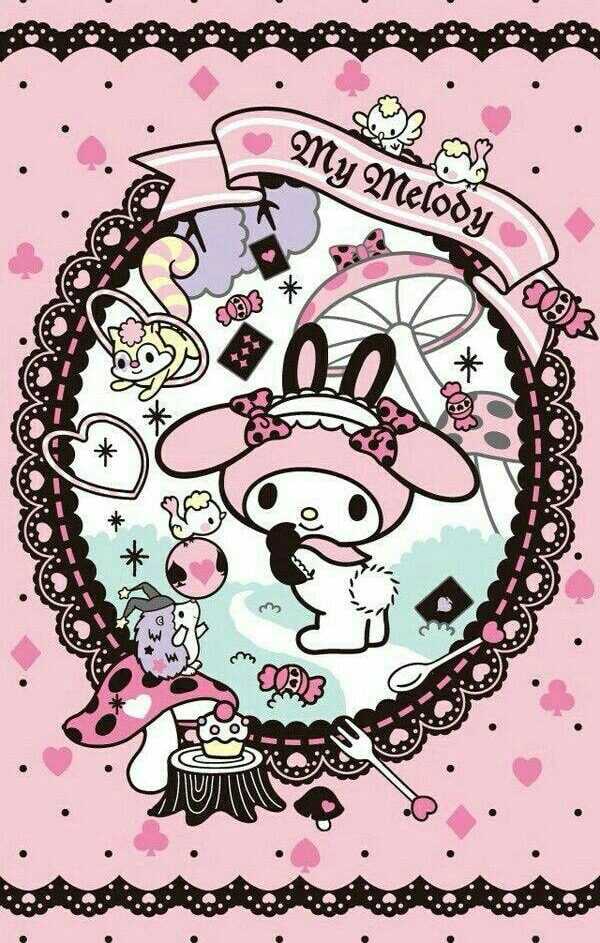 hello kitty and my melody wallpapersTikTok Search