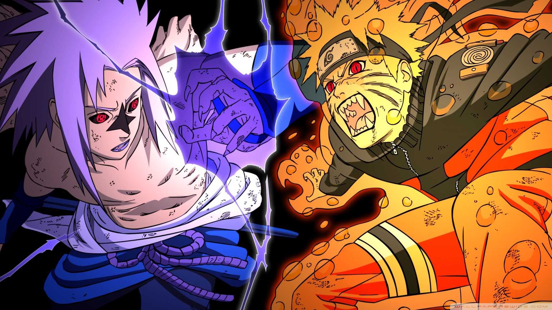 Naruto and Sasuke Wallpaper - NawPic