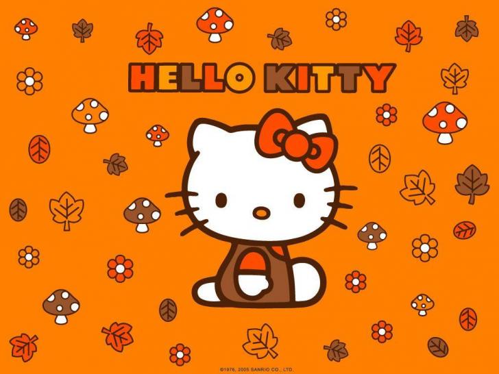  Be Positive   Hello Kitty Halloween wallpapers made with Pic