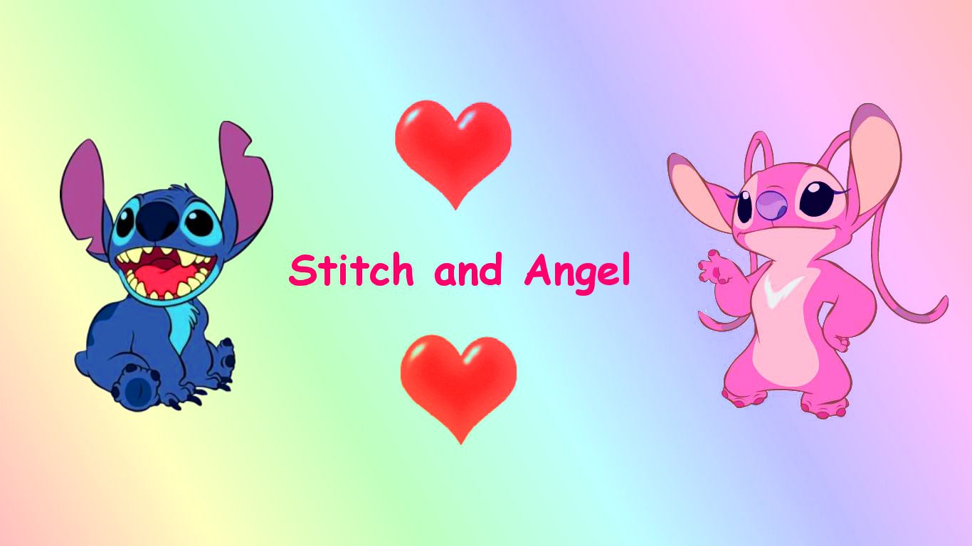 stitch and angel wallpaperTikTok Search