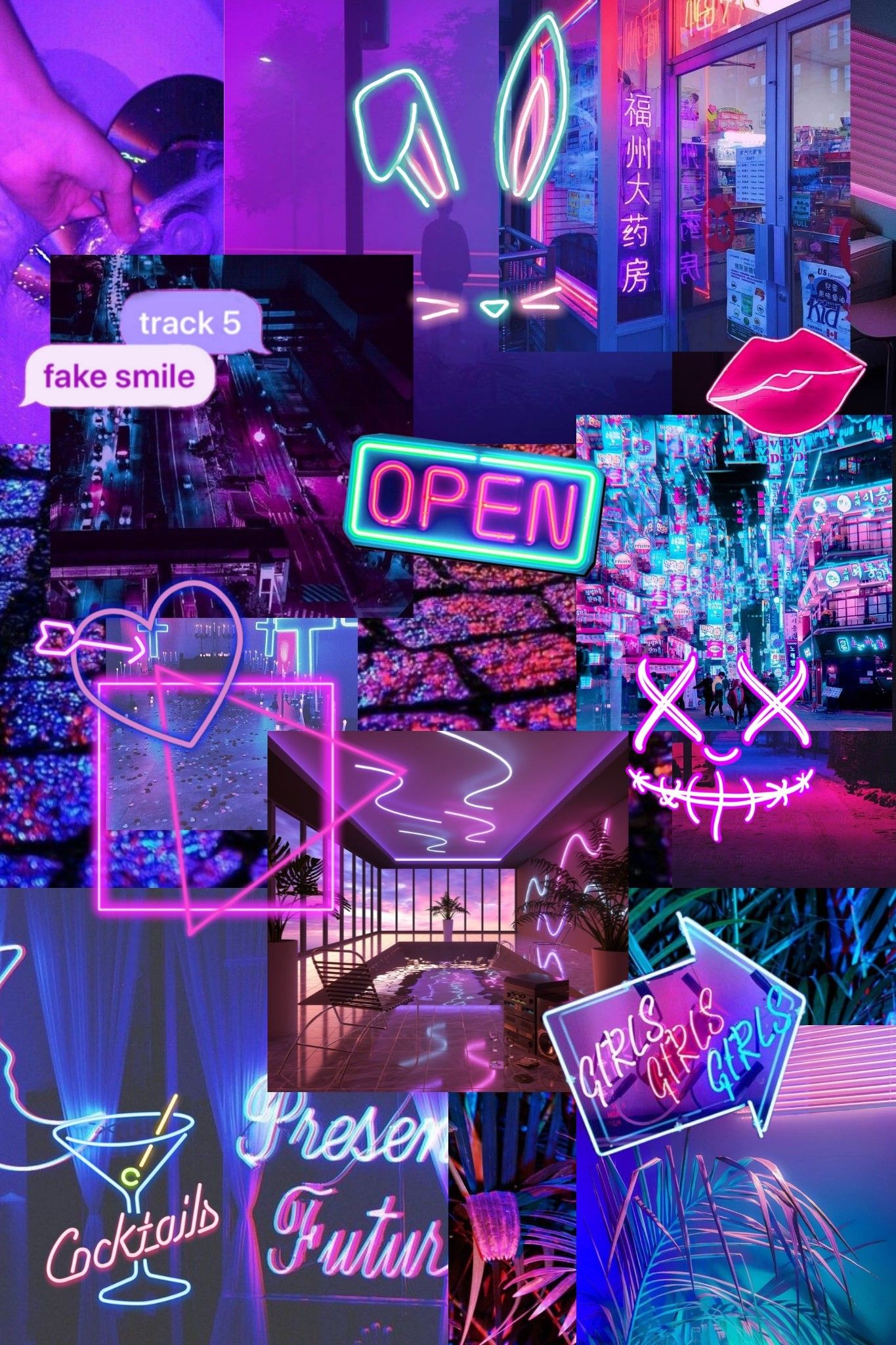 Neon Aesthetic Wallpaper - NawPic