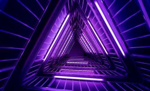 Neon Purple Wallpaper
