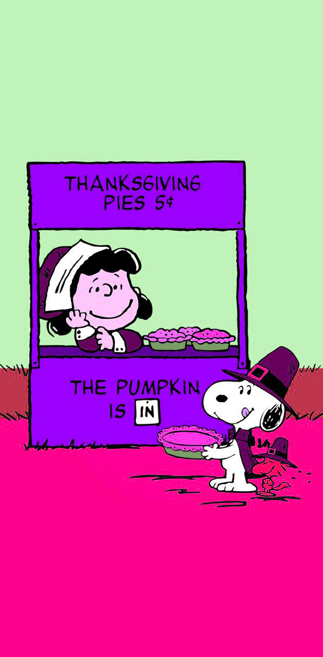 Peanuts Thanksgiving Wallpaper - NawPic