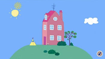 Peppa Pig House Wallpaper