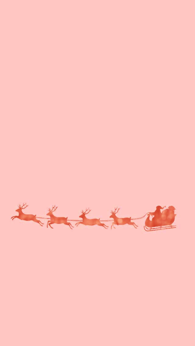 Pink Christmas wallpapwe  Winter wallpaper Wallpaper iphone christmas  Iphone wallpaper