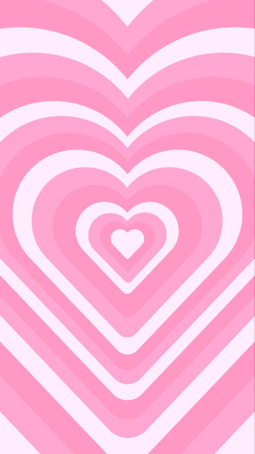 Pink Heart Wallpaper