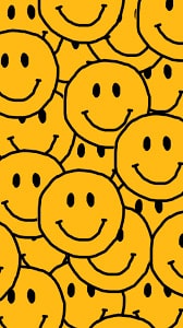 Preppy Smiley Wallpaper